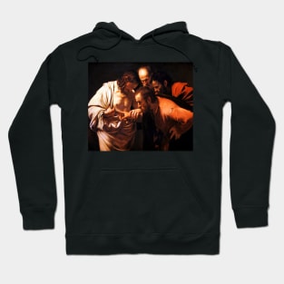 High Resolution Caravaggio The Incredulity of Saint Thomas Hoodie